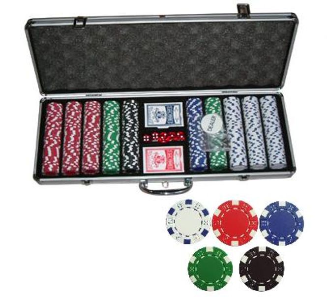 Hovedbilde 500 poker sjetonger